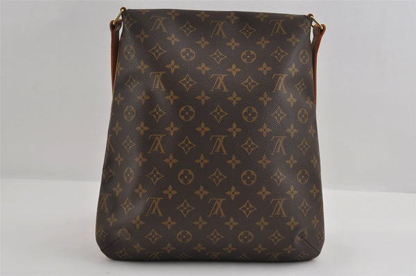 Authentic Louis Vuitton Monogram Musette Shoulder Cross Body Bag M51256 LV 8220I
