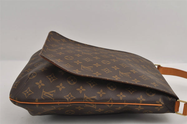 Authentic Louis Vuitton Monogram Musette Shoulder Cross Body Bag M51256 LV 8220I