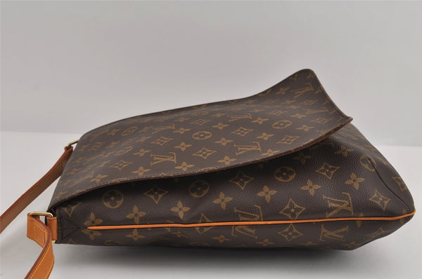 Authentic Louis Vuitton Monogram Musette Shoulder Cross Body Bag M51256 LV 8220I