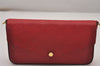 Auth Louis Vuitton Monogram Empreinte Pochette Felice Shoulder Bag Red LV 8222I