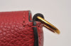 Auth Louis Vuitton Monogram Empreinte Pochette Felice Shoulder Bag Red LV 8222I