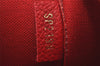Auth Louis Vuitton Monogram Empreinte Pochette Felice Shoulder Bag Red LV 8222I