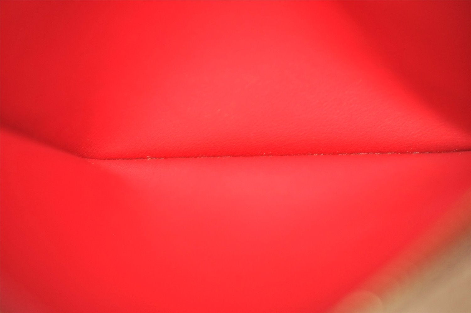 Auth Louis Vuitton Monogram Empreinte Pochette Felice Shoulder Bag Red LV 8222I