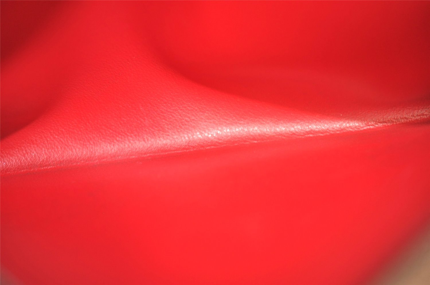 Auth Louis Vuitton Monogram Empreinte Pochette Felice Shoulder Bag Red LV 8222I