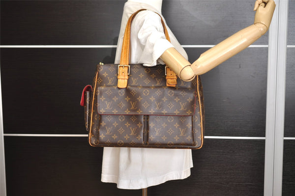Authentic Louis Vuitton Monogram Multipli Cite Shoulder Tote Bag M51162 LV 8222J
