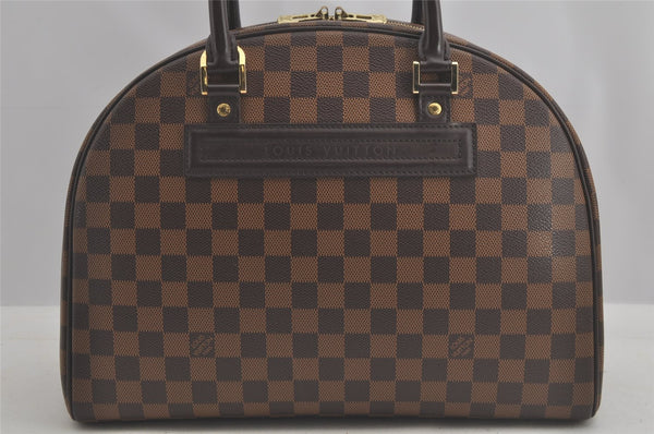 Authentic Louis Vuitton Damier Nolita Hand Boston Bag N41455 LV 8223I