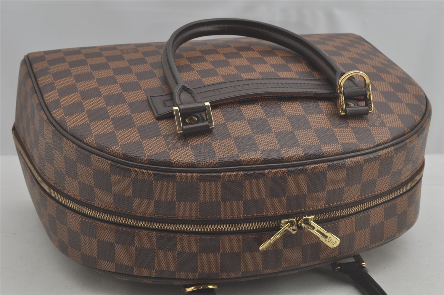 Authentic Louis Vuitton Damier Nolita Hand Boston Bag N41455 LV 8223I