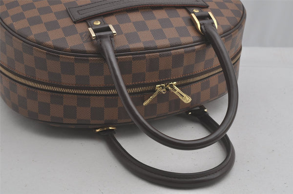 Authentic Louis Vuitton Damier Nolita Hand Boston Bag N41455 LV 8223I