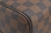 Authentic Louis Vuitton Damier Nolita Hand Boston Bag N41455 LV 8223I