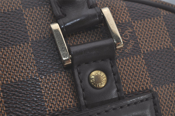 Authentic Louis Vuitton Damier Nolita Hand Boston Bag N41455 LV 8223I