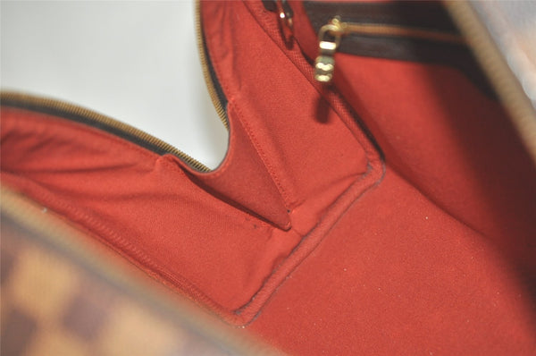 Authentic Louis Vuitton Damier Nolita Hand Boston Bag N41455 LV 8223I