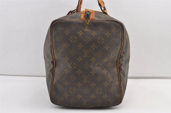 Authentic Louis Vuitton Monogram Sac Souple 45 Hand Boston Bag Old Model 8223J