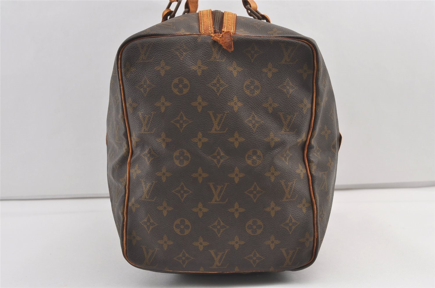 Authentic Louis Vuitton Monogram Sac Souple 45 Hand Boston Bag Old Model 8223J