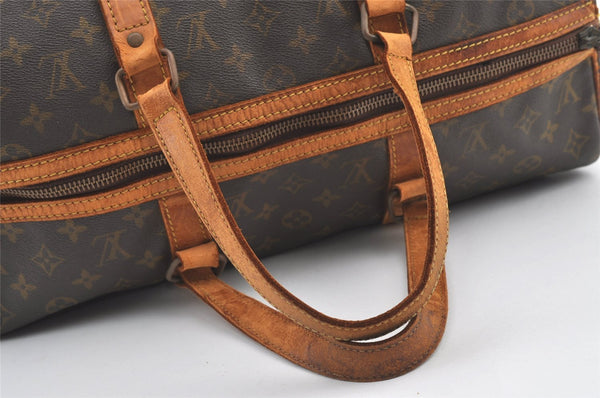 Authentic Louis Vuitton Monogram Sac Souple 45 Hand Boston Bag Old Model 8223J