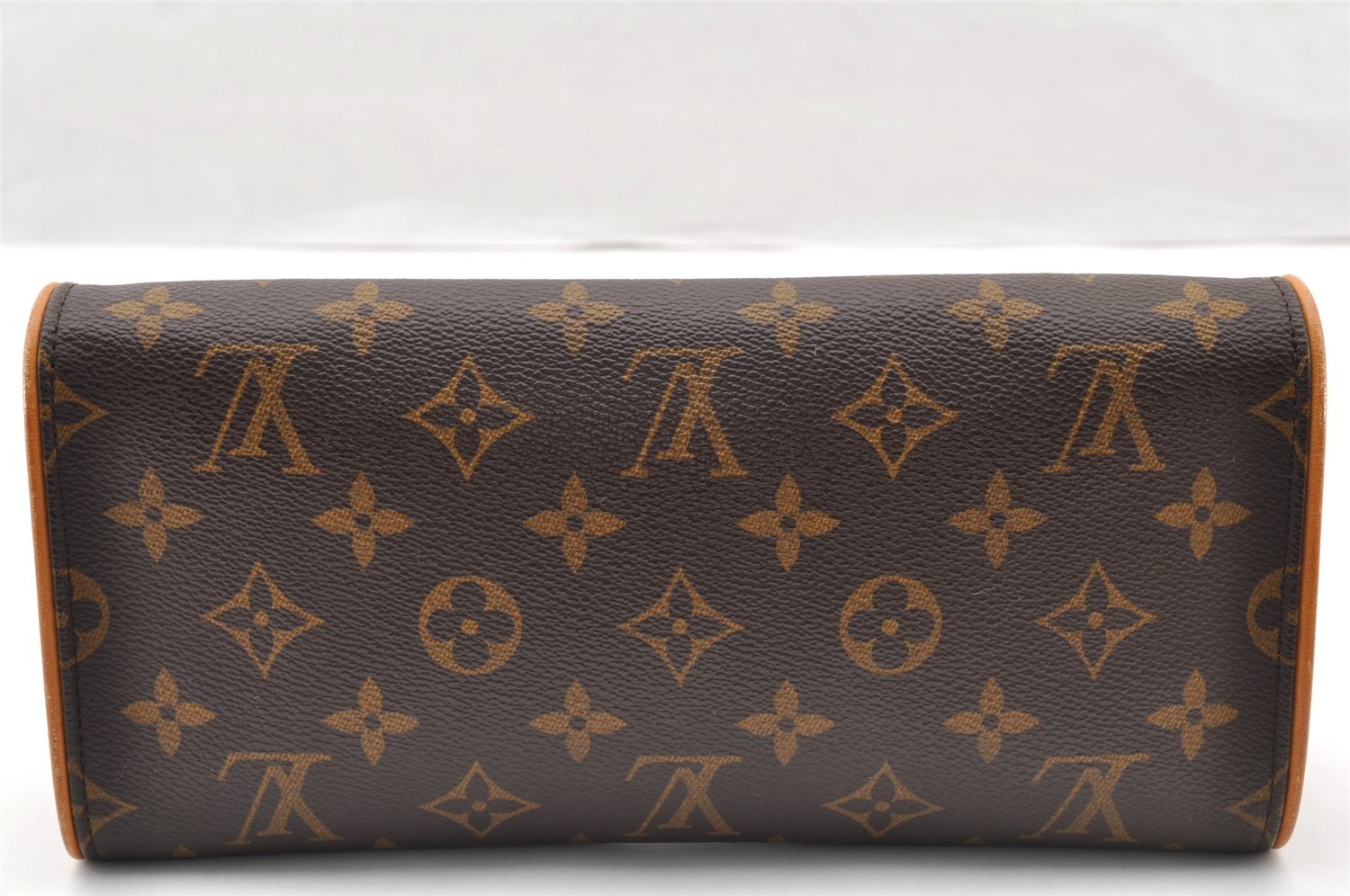 Authentic Louis Vuitton Monogram Pochette Twin GM Shoulder Bag M51852 LV 8224I