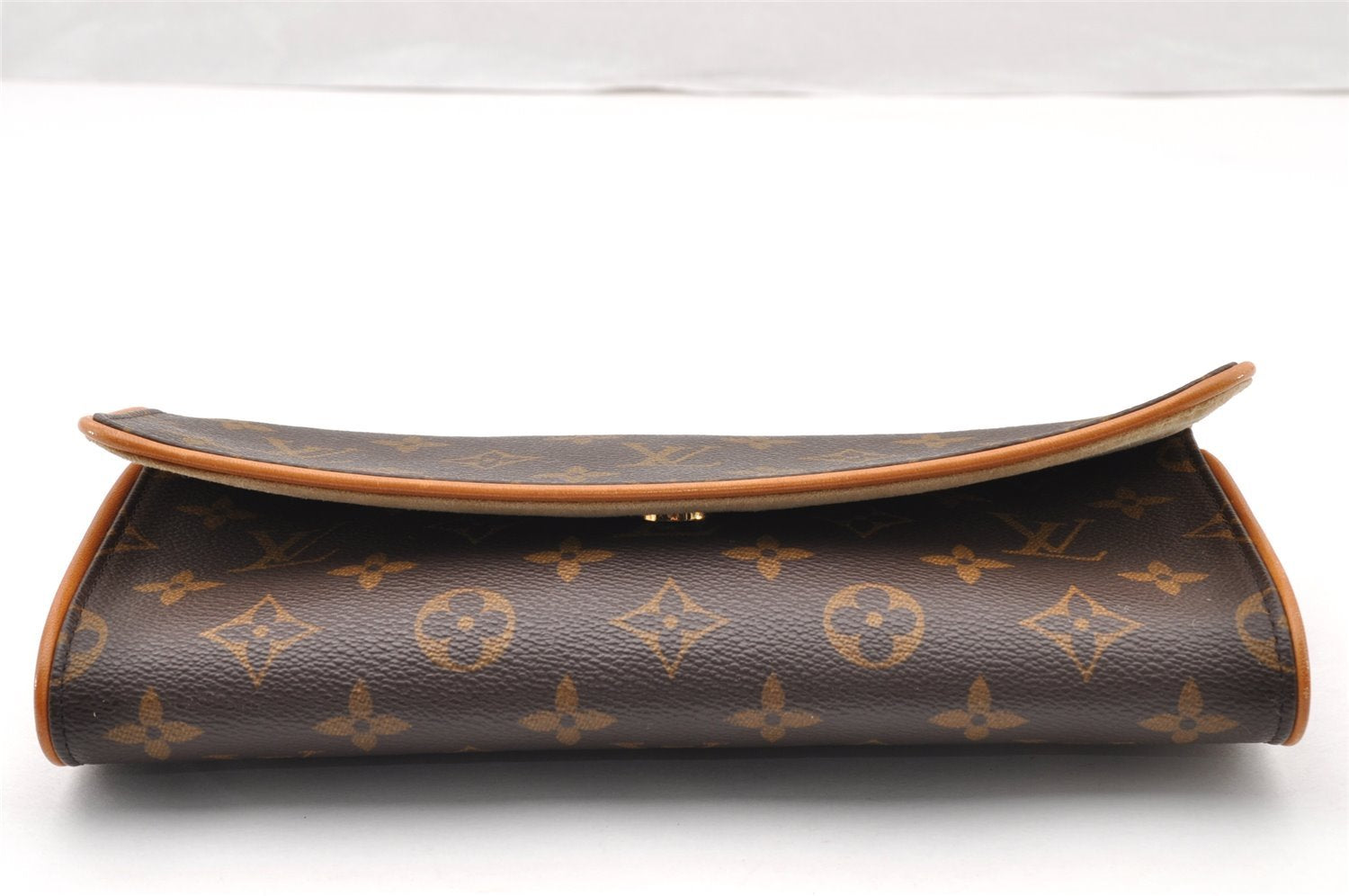 Authentic Louis Vuitton Monogram Pochette Twin GM Shoulder Bag M51852 LV 8224I