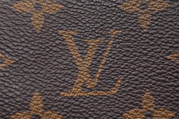 Authentic Louis Vuitton Monogram Pochette Twin GM Shoulder Bag M51852 LV 8224I