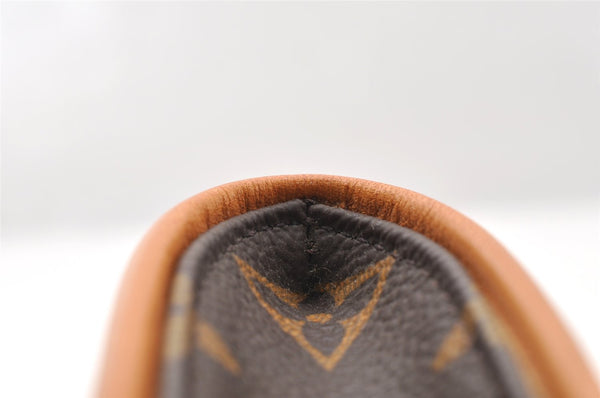 Authentic Louis Vuitton Monogram Pochette Twin GM Shoulder Bag M51852 LV 8224I