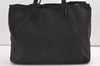 Authentic PRADA Vintage Nylon Tessuto Leather Shoulder Hand Bag Black 8224J