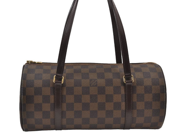 Authentic Louis Vuitton Damier Papillon 30 Hand Bag Purse N51303 LV 8225J