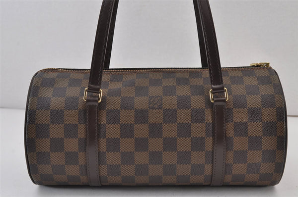 Authentic Louis Vuitton Damier Papillon 30 Hand Bag Purse N51303 LV 8225J