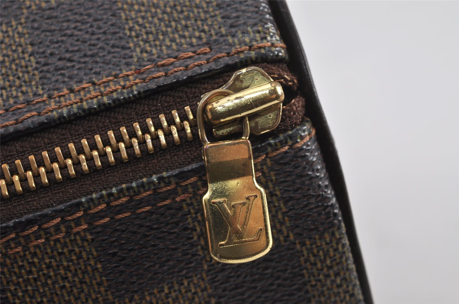 Authentic Louis Vuitton Damier Papillon 30 Hand Bag Purse N51303 LV 8225J