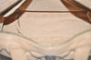 Authentic CHANEL Wild Stitch Vintage Calf Skin Hand Tote Bag Beige CC 8226I