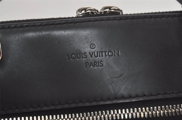 Authentic Louis Vuitton Monogram Macassar Porte Documents Jules Briefcase 8229I