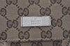 Authentic GUCCI Shoulder Cross Body Bag GG Canvas Leather 145865 Brown 8231I