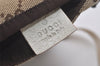 Authentic GUCCI Shoulder Cross Body Bag GG Canvas Leather 145865 Brown 8231I