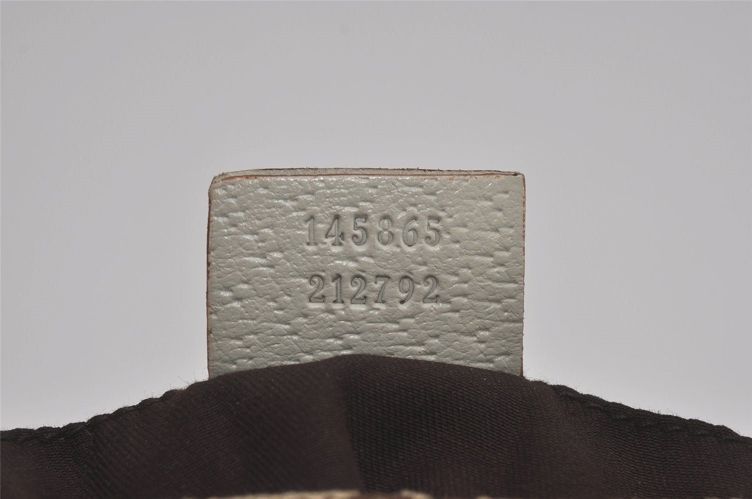 Authentic GUCCI Shoulder Cross Body Bag GG Canvas Leather 145865 Brown 8231I