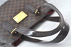 Authentic Louis Vuitton Damier Hampstead MM Shoulder Tote Bag N51204 LV 8233J