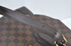 Authentic Louis Vuitton Damier Hampstead MM Shoulder Tote Bag N51204 LV 8233J