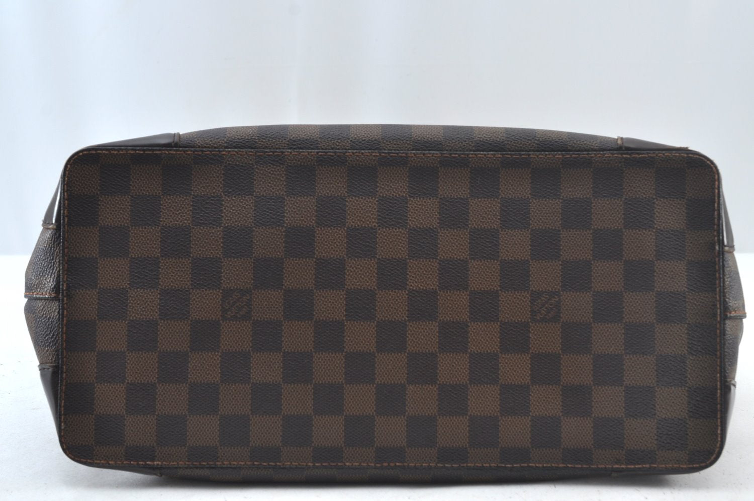 Authentic Louis Vuitton Damier Hampstead MM Shoulder Tote Bag N51204 LV 8233J