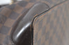 Authentic Louis Vuitton Damier Hampstead MM Shoulder Tote Bag N51204 LV 8233J