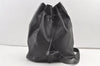 Authentic Louis Vuitton Epi Sac A Dos Shoulder Bag Black M80153 LV 8238J