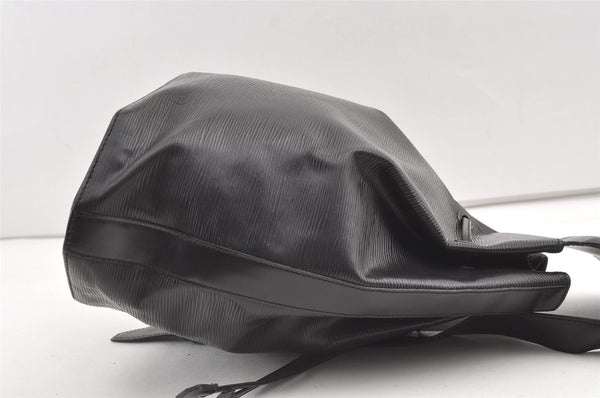Authentic Louis Vuitton Epi Sac A Dos Shoulder Bag Black M80153 LV 8238J