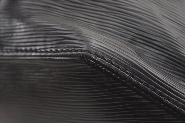 Authentic Louis Vuitton Epi Sac A Dos Shoulder Bag Black M80153 LV 8238J