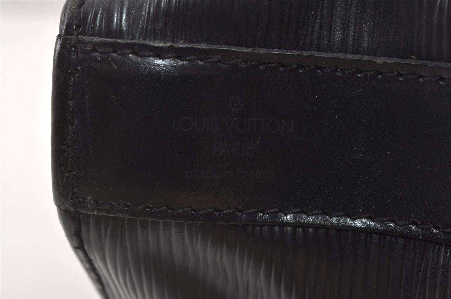 Authentic Louis Vuitton Epi Sac A Dos Shoulder Bag Black M80153 LV 8238J