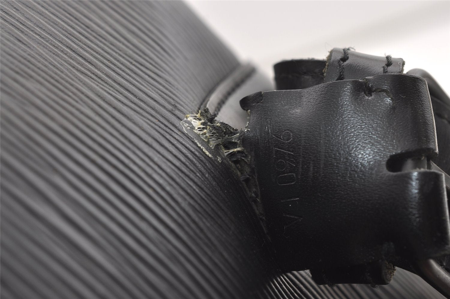 Authentic Louis Vuitton Epi Sac A Dos Shoulder Bag Black M80153 LV 8238J