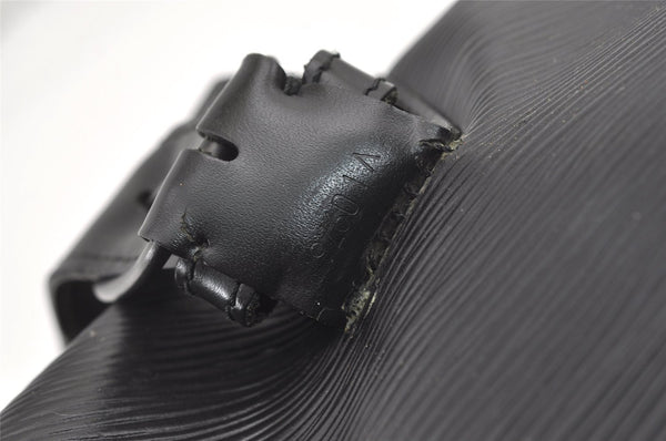 Authentic Louis Vuitton Epi Sac A Dos Shoulder Bag Black M80153 LV 8238J