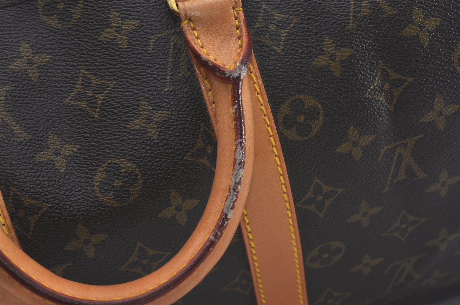 Authentic Louis Vuitton Monogram Keepall 50 Travel Boston Bag M41426 LV 8241I