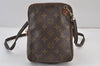 Authentic Louis Vuitton Monogram Danube Shoulder Cross Bag Old Model LV 8241J