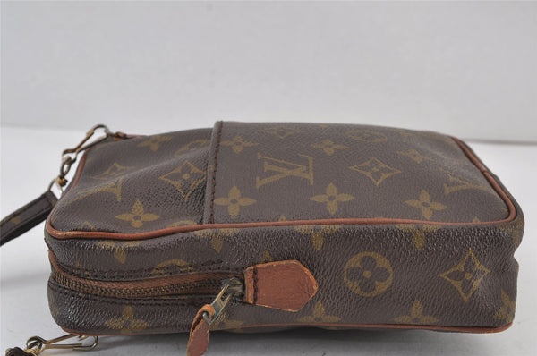 Authentic Louis Vuitton Monogram Danube Shoulder Cross Bag Old Model LV 8241J