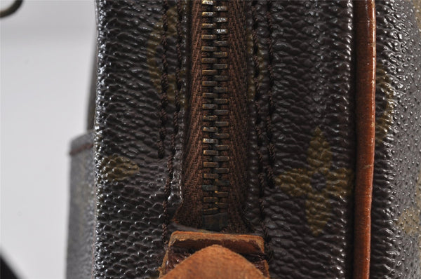 Authentic Louis Vuitton Monogram Danube Shoulder Cross Bag Old Model LV 8241J