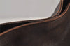 Authentic GUCCI Vintage Bamboo 2Way Shoulder Hand Bag Purse Leather Brown 8242J