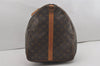 Authentic Louis Vuitton Monogram Keepall Bandouliere 60 M41412 Boston Bag 8243I