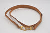 Authentic Louis Vuitton Leather Shoulder Strap Beige 46.9" LV 8248I