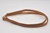 Authentic Louis Vuitton Leather Shoulder Strap Beige 46.9" LV 8248I