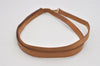 Authentic Louis Vuitton Leather Shoulder Strap Beige 46.9" LV 8248I